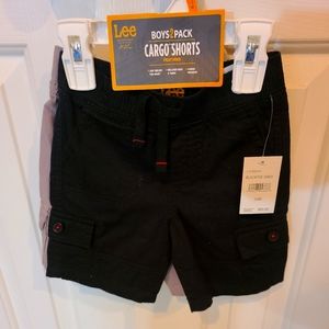 Lee Boys 2 Pack Cargo Shorts